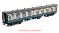 7P-001-804D Dapol BR Mk1 CK Corridor Composite Coach number M15051 in BR Blue and Grey livery with window beading